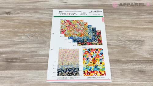 6124 SEVENBERRY® ブロード Bloom Garden[生地] VANCET/オークラ商事 - ApparelX  アパレル資材卸通販・仕入れ